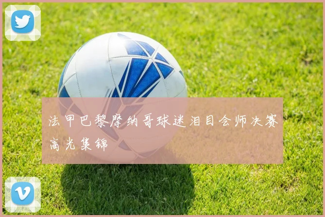法甲巴黎摩纳哥球迷泪目会师决赛高光集锦